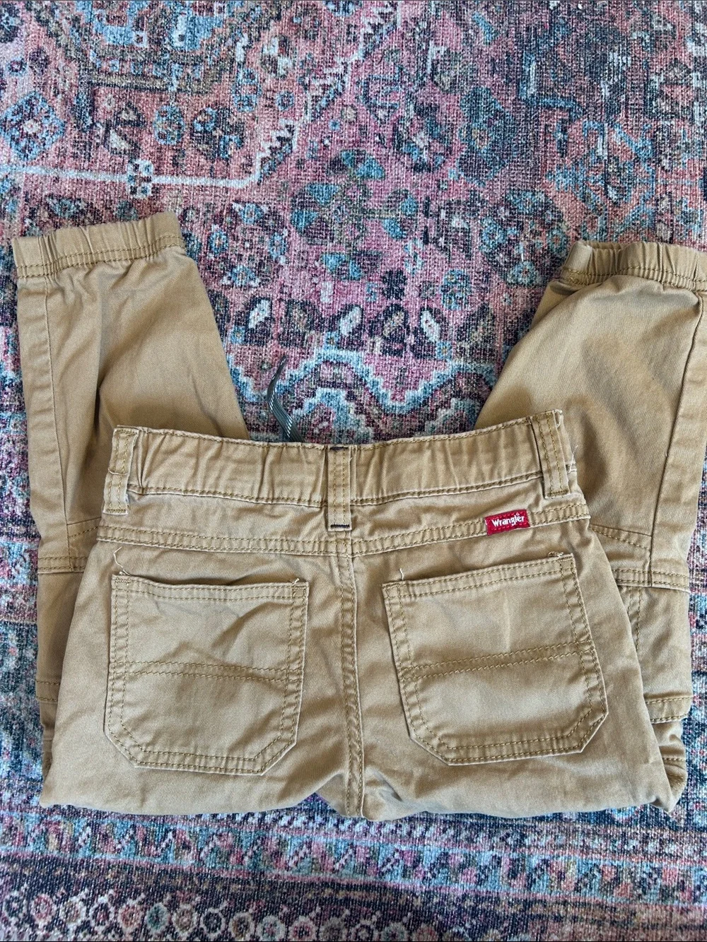 Wrangler Kids Cargo Jogger Pants - Mustard, Olive & and Catepillar Black pants